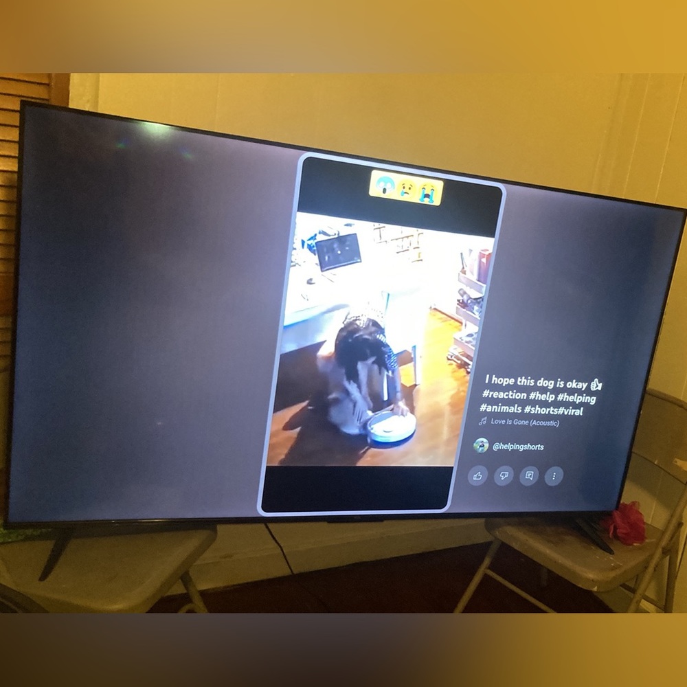 65” TCL Roku Tv